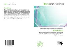 Bookcover of Ruud Hesp