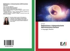 Buchcover von Definizione e interpretazione dell'emozione d'amore