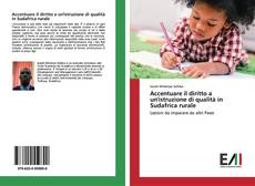 Bookcover of Accentuare il diritto a un'istruzione di qualità in Sudafrica rurale