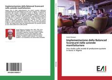 Buchcover von Implementazione della Balanced Scorecard nelle aziende manifatturiere