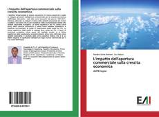 Bookcover of L'impatto dell'apertura commerciale sulla crescita economica