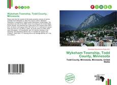 Bookcover of Wykeham Township, Todd County, Minnesota