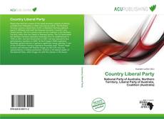 Country Liberal Party的封面