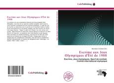 Capa do livro de Escrime aux Jeux Olympiques d'Été de 1988 