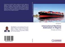 Bookcover of International Maritime Arbitration in Nigeria