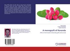 Bookcover of A monograft of Karonda