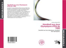 Handball aux Jeux Olympiques d'Été de 1980 kitap kapağı