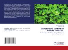 Copertina di Monoterpene contents in Mentha arvensis L.