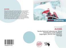 Portada del libro de ALEGRA