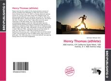 Henry Thomas (athlete) kitap kapağı