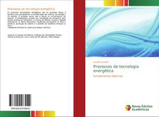 Portada del libro de Processos de tecnologia energética