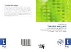 Yaroslav Kutsyaba kitap kapağı