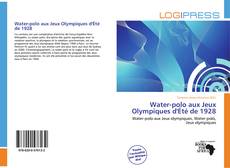 Water-polo aux Jeux Olympiques d'Été de 1928 kitap kapağı