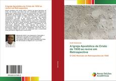 Buchcover von A Igreja Apostólica de Cristo de 1930 se revive em Retrospectiva