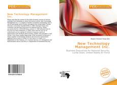 Buchcover von New Technology Management Inc.