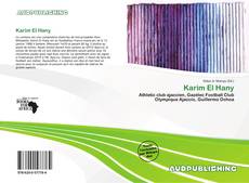 Portada del libro de Karim El Hany