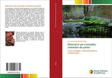 Capa do livro de Gharial é um crocodilo comedor de peixe 