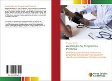 Bookcover of Avaliação de Programas Públicos