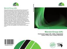 Marxist Group (UK)的封面