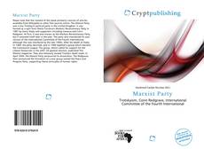 Bookcover of Marxist Party