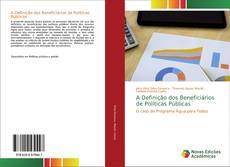 Portada del libro de A Definição dos Beneficiários de Políticas Públicas