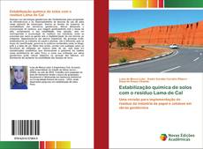 Portada del libro de Estabilização química de solos com o resíduo Lama de Cal