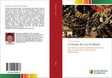 Portada del libro de Crianças de rua no Nepal