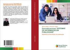 Обложка Guia educacional "SISTEMAS DE INFORMAÇÃO EM PUBLICIDADE"