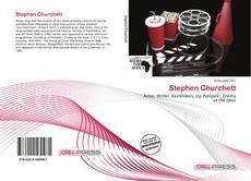 Обложка Stephen Churchett