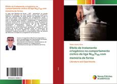 Portada del libro de Efeito de tratamento criogênico no comportamento cíclico da liga Ni54Ti46 com memória de forma
