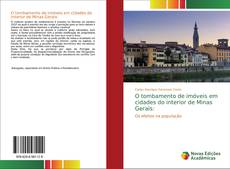 Portada del libro de O tombamento de imóveis em cidades do interior de Minas Gerais: