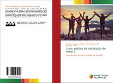 Portada del libro de Uma análise de satisfação do turista
