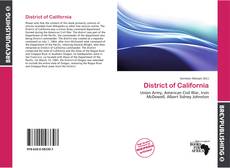 District of California kitap kapağı