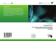 Обложка Jorge Donn