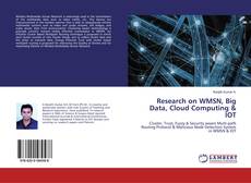 Buchcover von Research on WMSN, Big Data, Cloud Computing & IOT