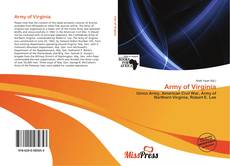 Bookcover of Army of Virginia