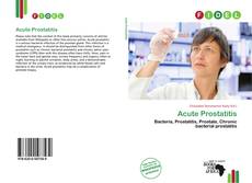 Couverture de Acute Prostatitis