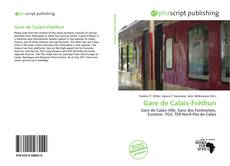 Bookcover of Gare de Calais-Fréthun