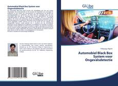 Обложка Automobiel Black Box System voor Ongevalsdetectie