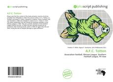 Bookcover of A.F.C. Totton