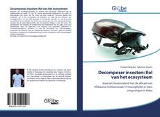 Portada del libro de Decomposer insecten: Rol van het ecosysteem