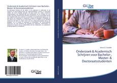 Capa do livro de Onderzoek & Academisch Schrijven voor Bachelor-, Master- & Doctoraatsstudenten 