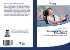 Capa do livro de Universeel ontwerp in Automobielen 