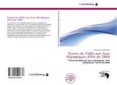 Обложка Tennis de Table aux Jeux Olympiques d'Été de 2008