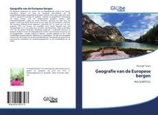 Geografie van de Europese bergen kitap kapağı