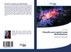 Filosofie van Logisch Leren Monotheïsme kitap kapağı