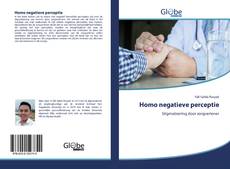Bookcover of Homo negatieve perceptie