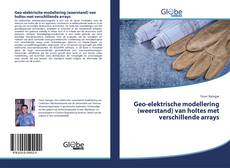 Bookcover of Geo-elektrische modellering (weerstand) van holtes met verschillende arrays