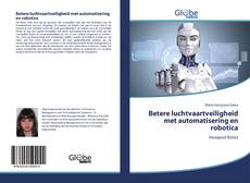 Buchcover von Betere luchtvaartveiligheid met automatisering en robotica