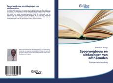 Portada del libro de Spoorwegbouw en uitdagingen van ontheemden